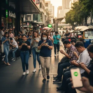 LINE Users in Thailand 2025